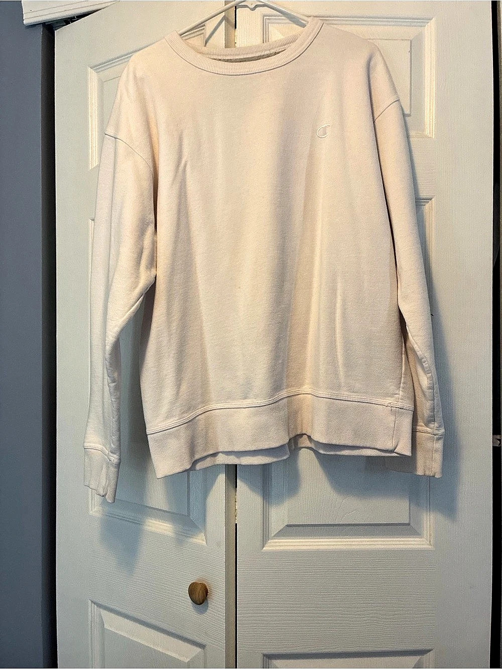 Champion Crewneck Sweatshirt Cream